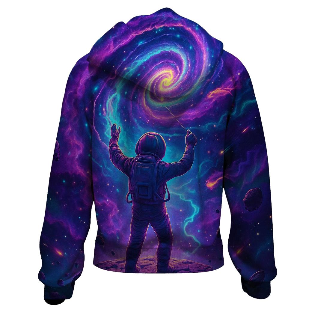 Voyager Aurora Spiral lightweight hoodies