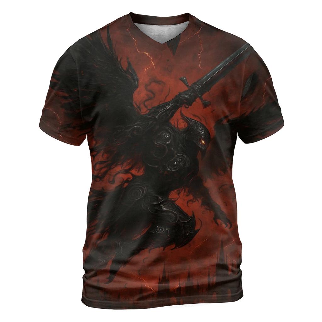Raven Knight Of The Blackened Sky personalized full print shirts