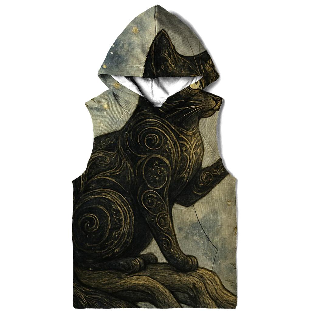 Botanical Witch Familiar premium hoodies