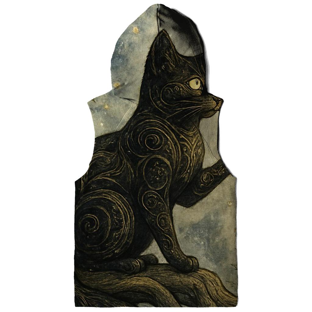 Botanical Witch Familiar premium hoodies