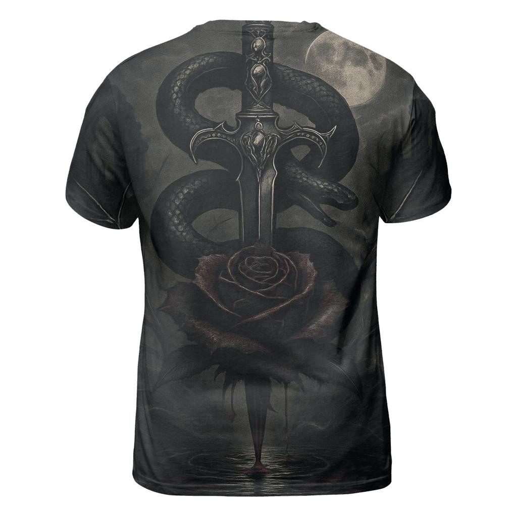 Serpent Dagger Of The Bleeding Rose custom all-over print shirts