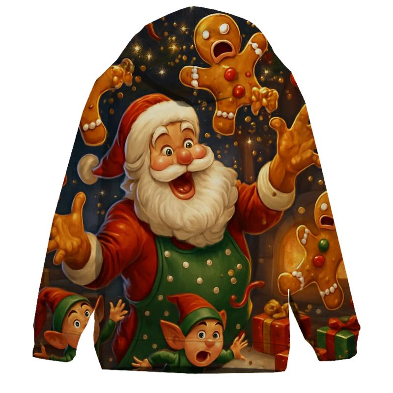 Santas Chaotic Cookie Lab hoodie trends