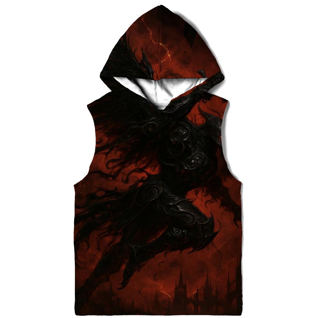 Raven Knight Of The Blackened Sky designer hoodies