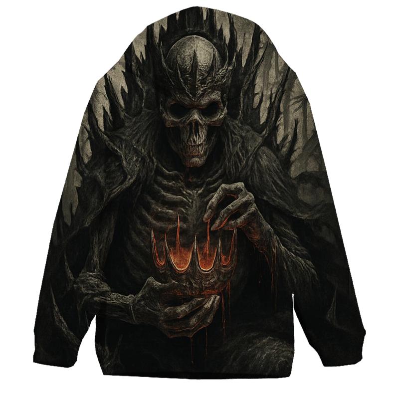 Throne Of Ash And Crown Of Bones zip-up hoodies