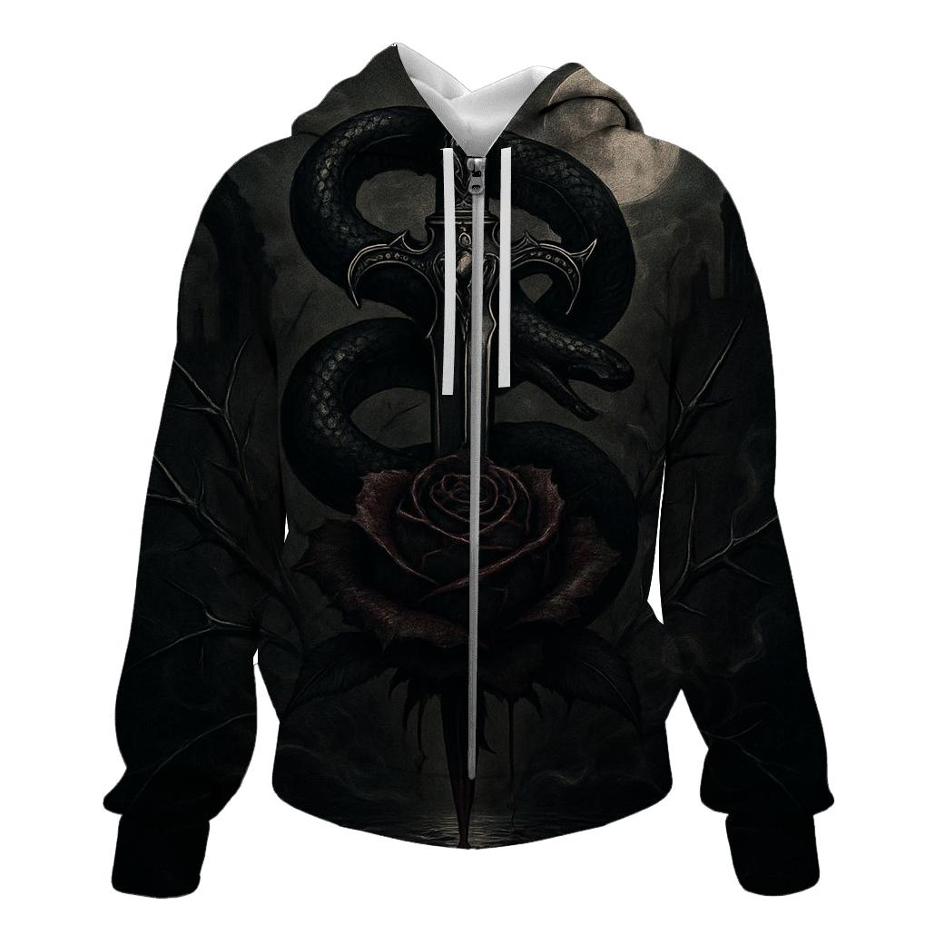 Serpent Dagger Of The Bleeding Rose custom hoodies