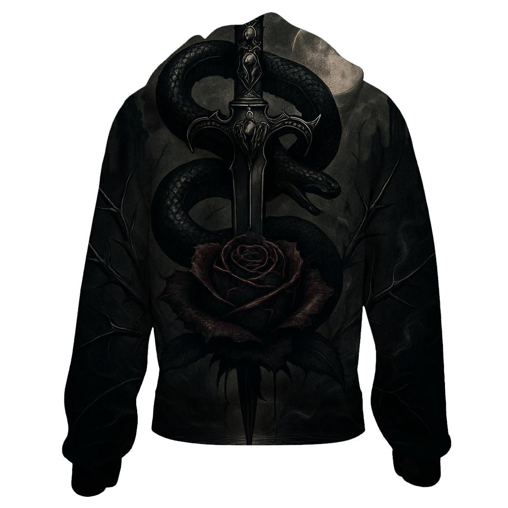 Serpent Dagger Of The Bleeding Rose custom hoodies
