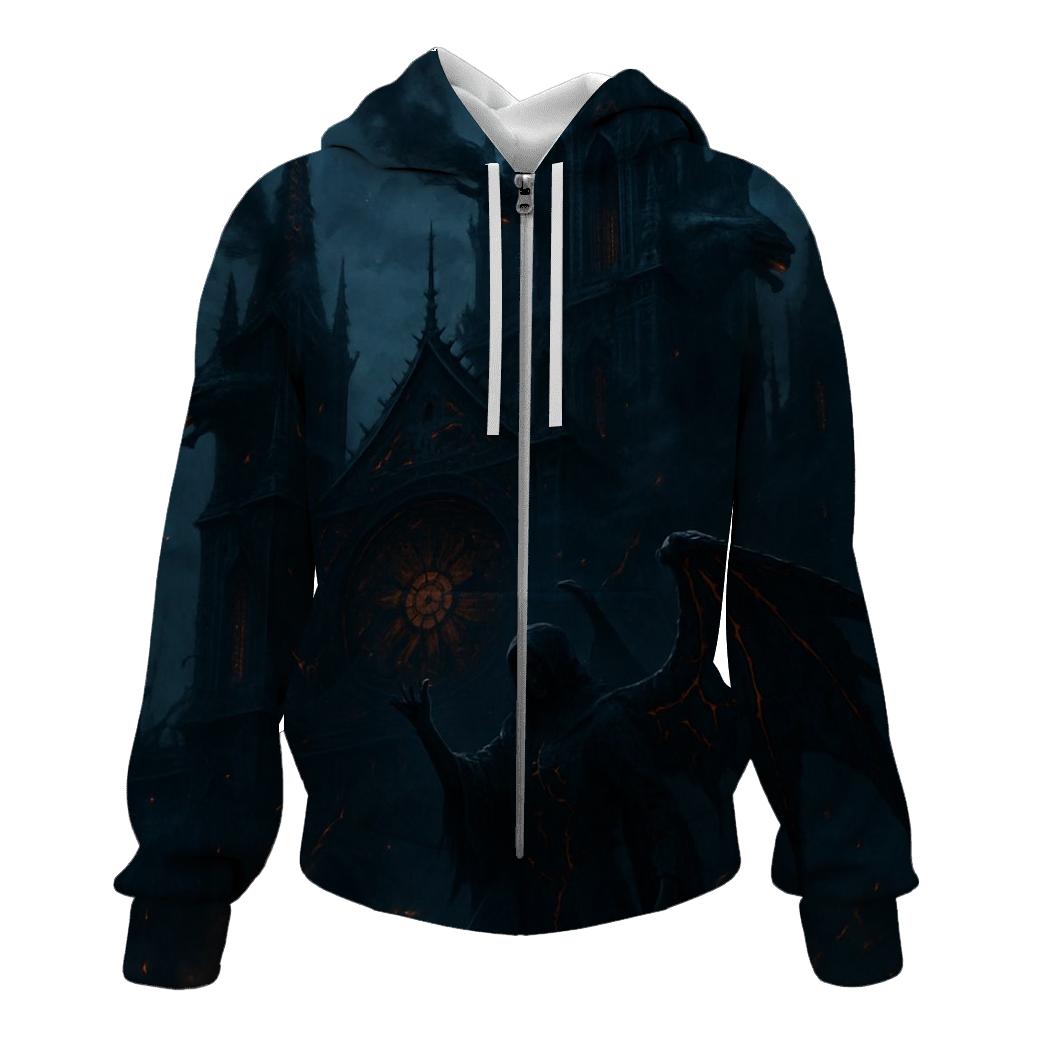 Cathedral Of Iron And Flame custom hoodies