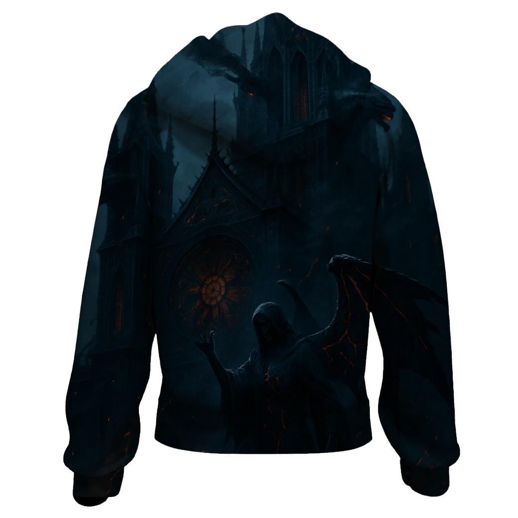 Cathedral Of Iron And Flame custom hoodies