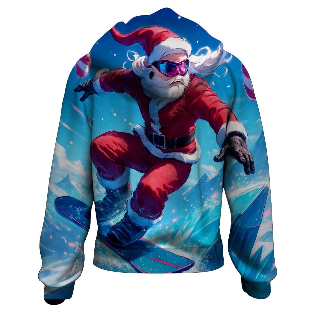 Snowboard Santa Air lightweight hoodies