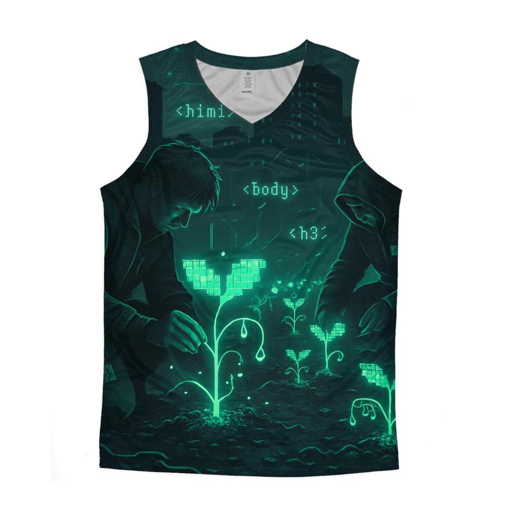 Random Binary Gardeners casual summer tank tops