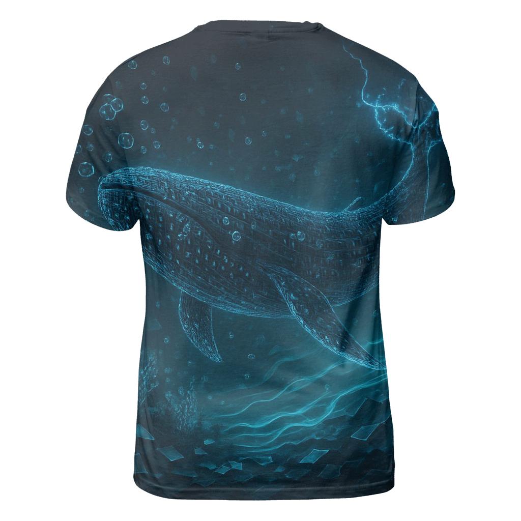 Random Binary Whale personalized full print shirts