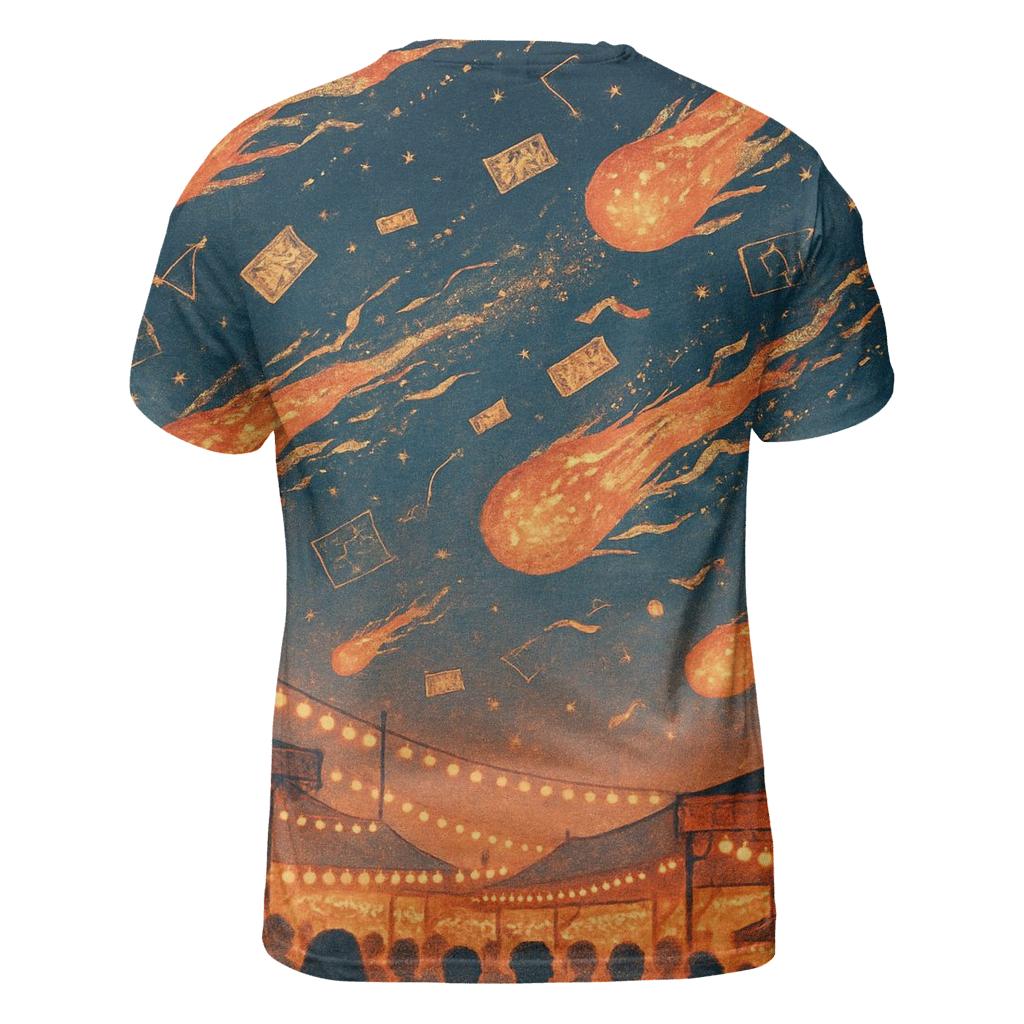 Random Meteor Kite Festival custom all-over print shirts