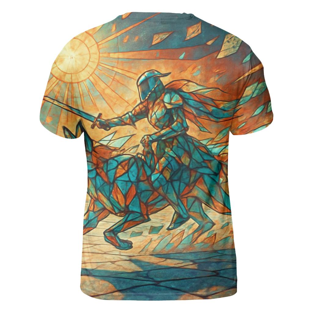 Random Prism Foxglove Rider designer pattern shirts