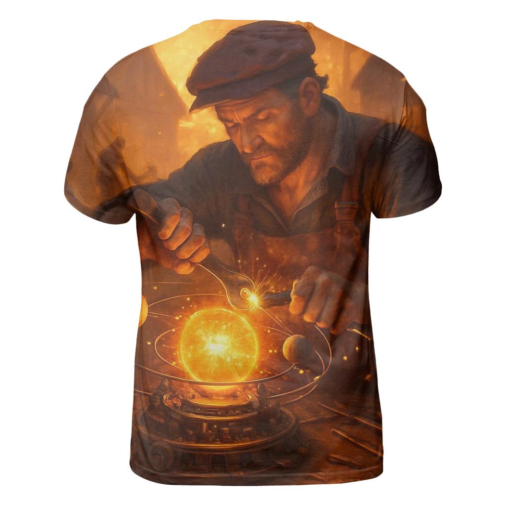 Random Solar Mechanic trendy printed shirt styles