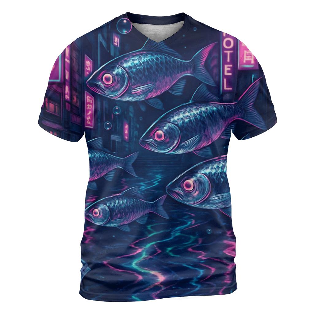 Random Mirrorfish Parade unique graphic print tees