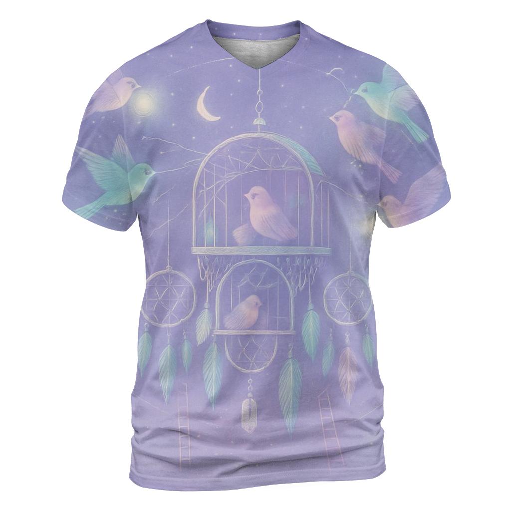 Random Dreamcatcher Aviary trendy printed shirt styles