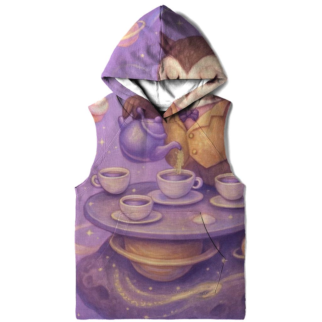 Random Cosmic Tea Party lightweight hoodies