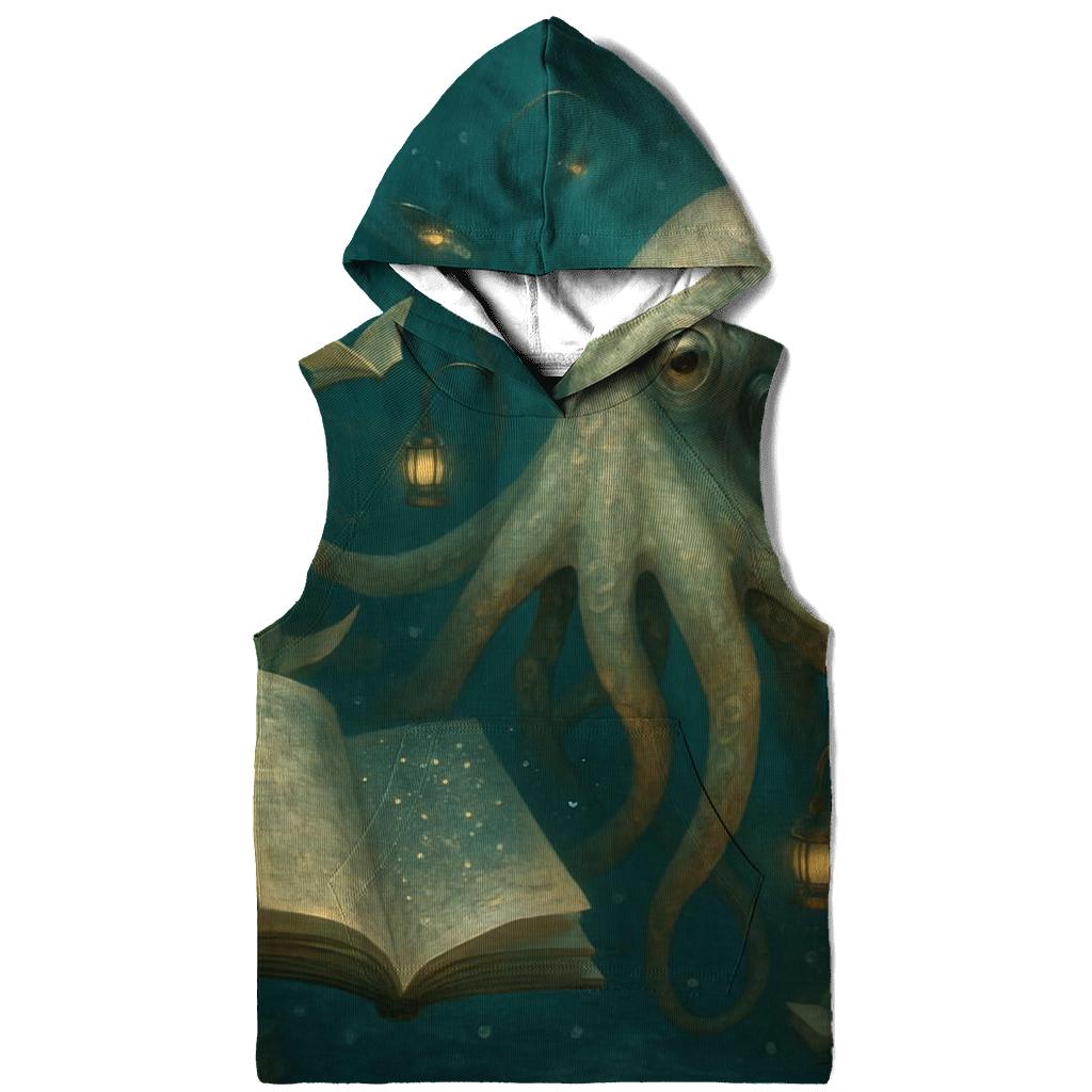 Random Lantern Octopus lightweight hoodies