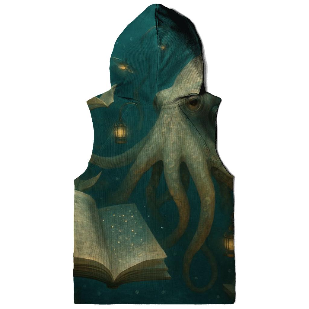 Random Lantern Octopus lightweight hoodies