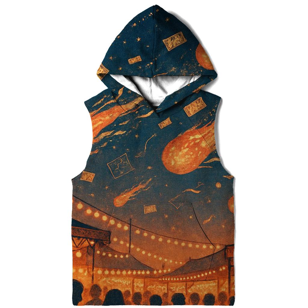 Random Meteor Kite Festival pullover hoodies