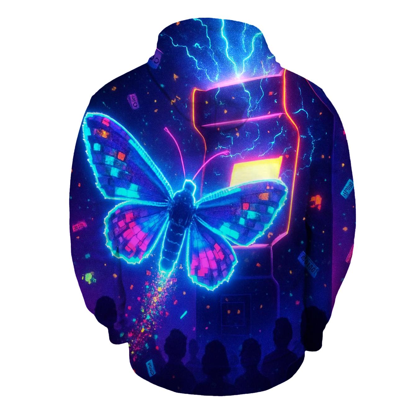 Random Arcade Moth hoodie trends