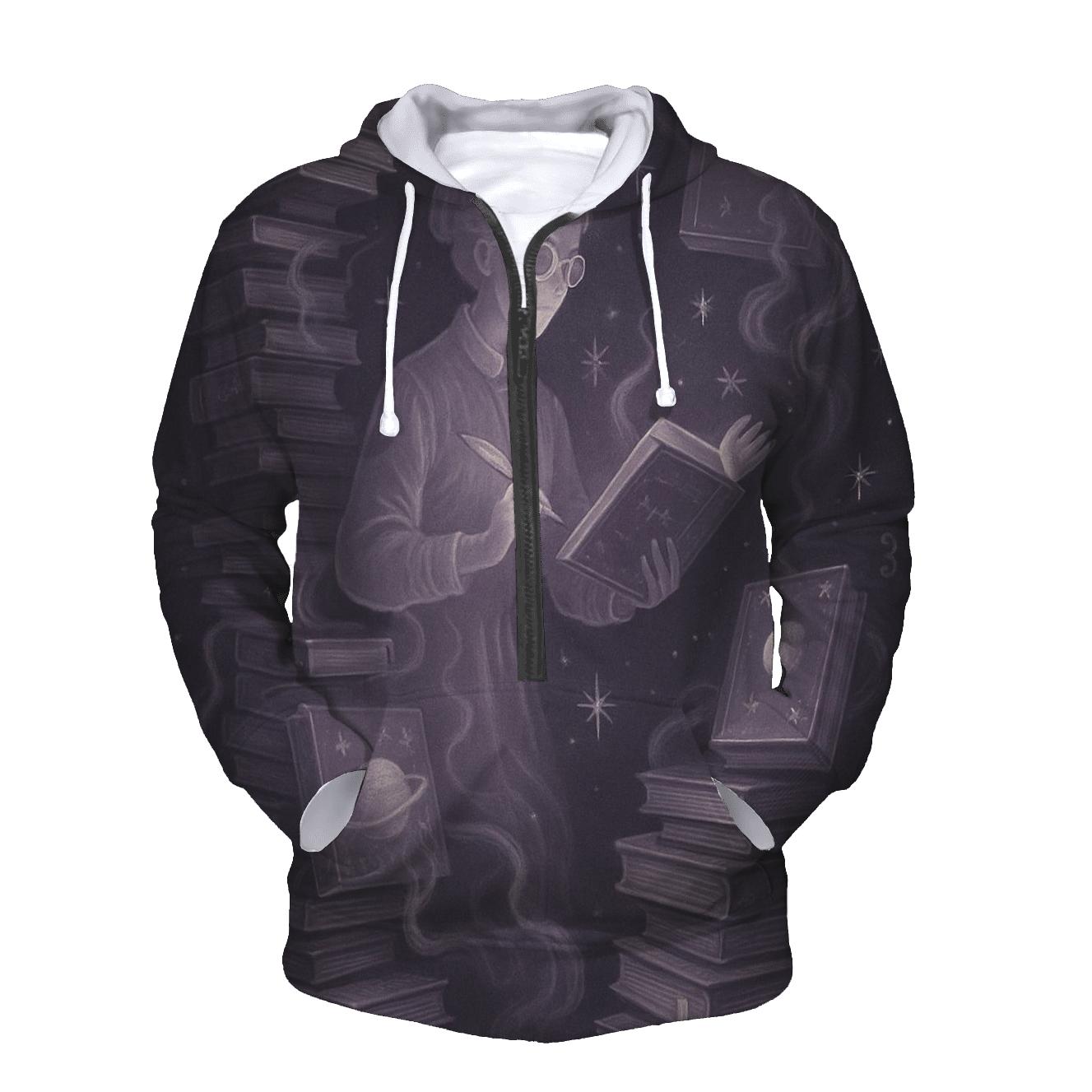 Random Phantom Librarian printed hoodies