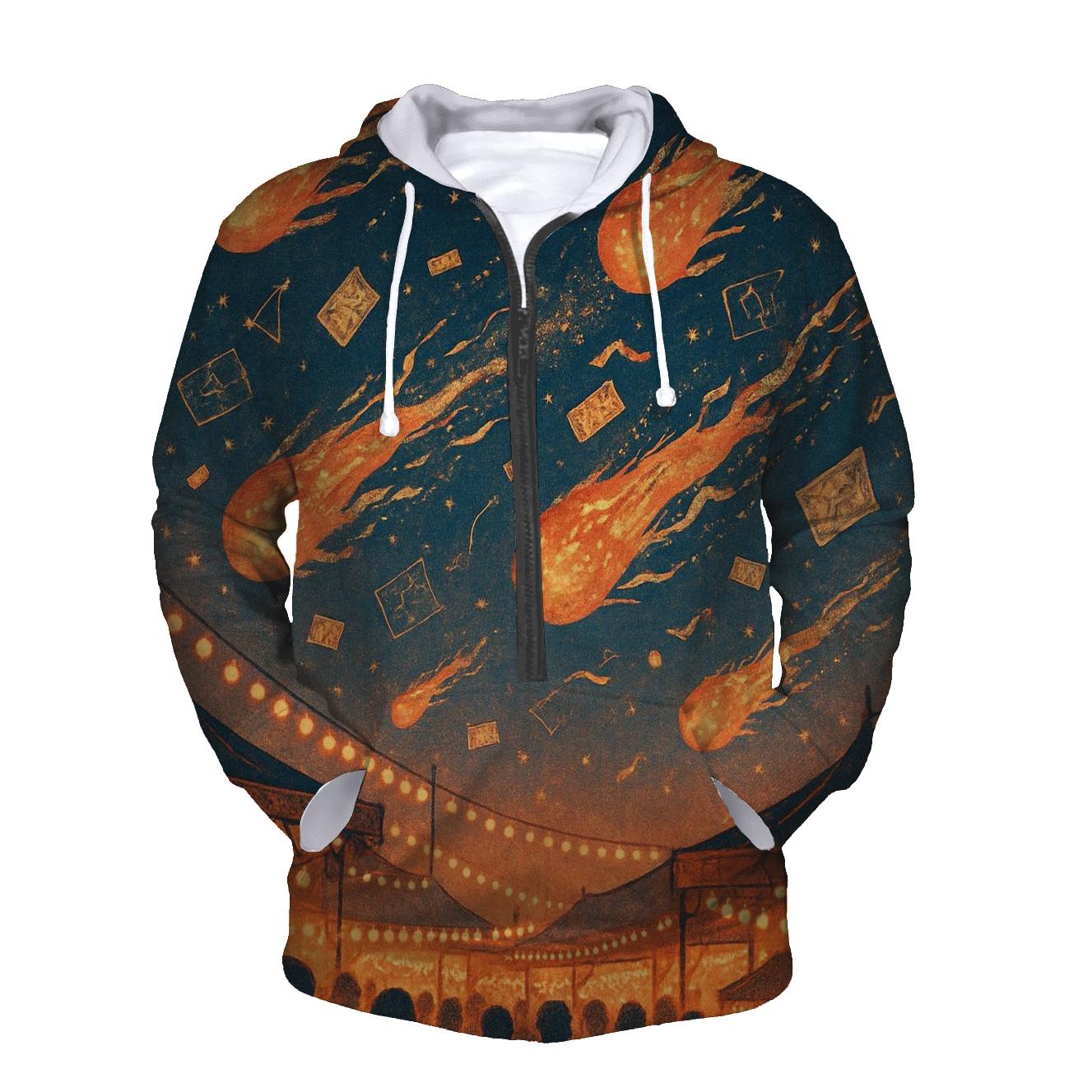 Random Meteor Kite Festival hoodies fashion