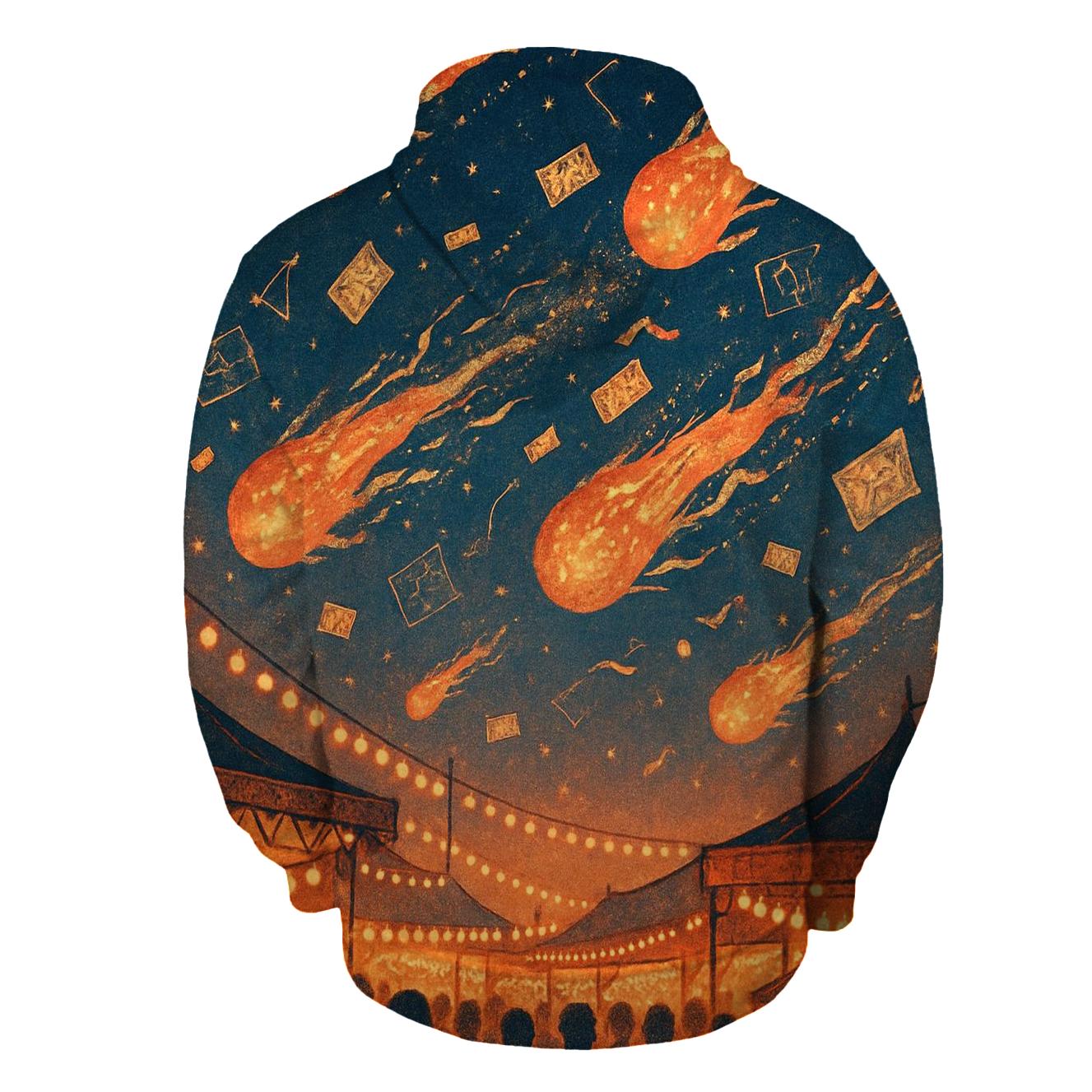 Random Meteor Kite Festival hoodies fashion