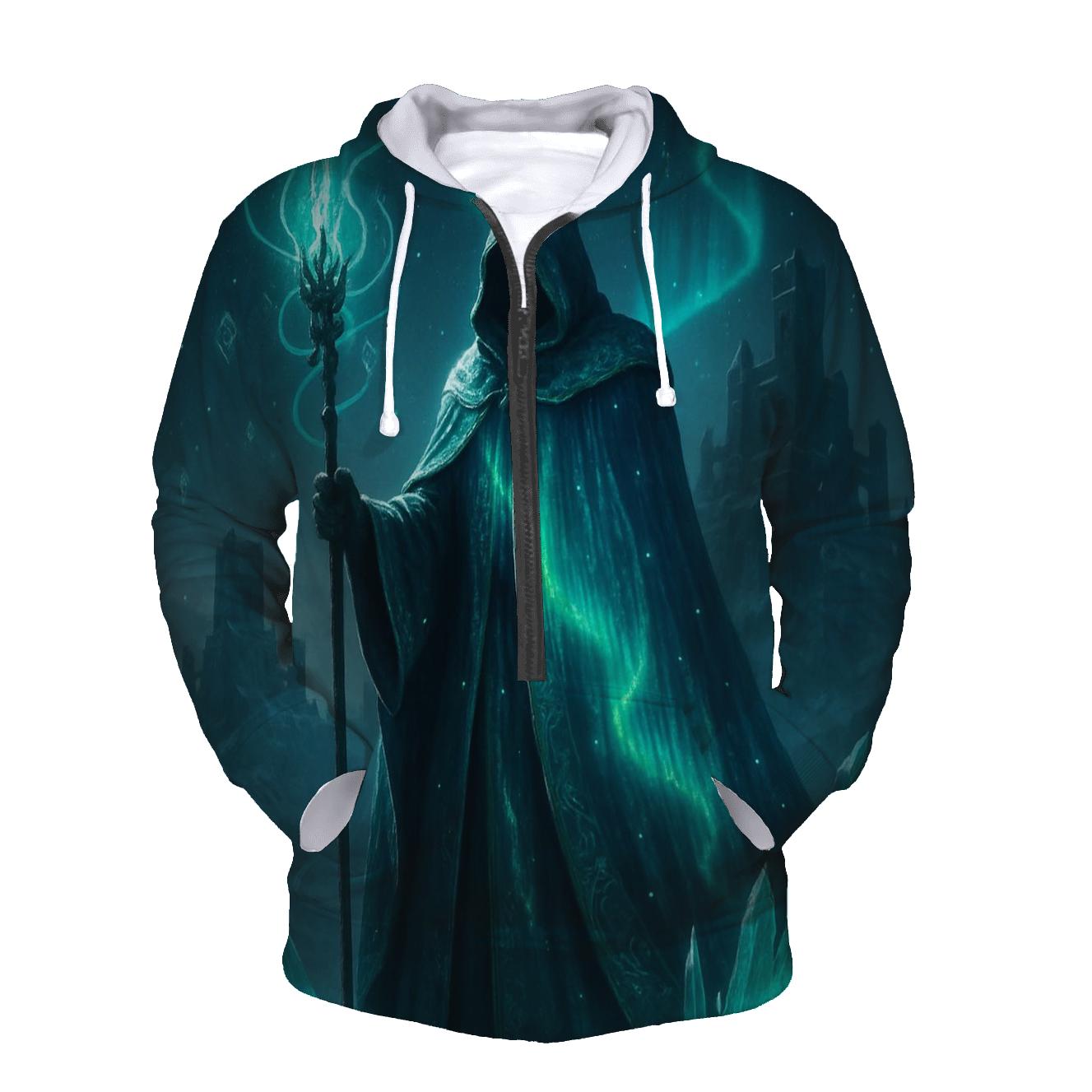 Random Aurora Warden graphic hoodies