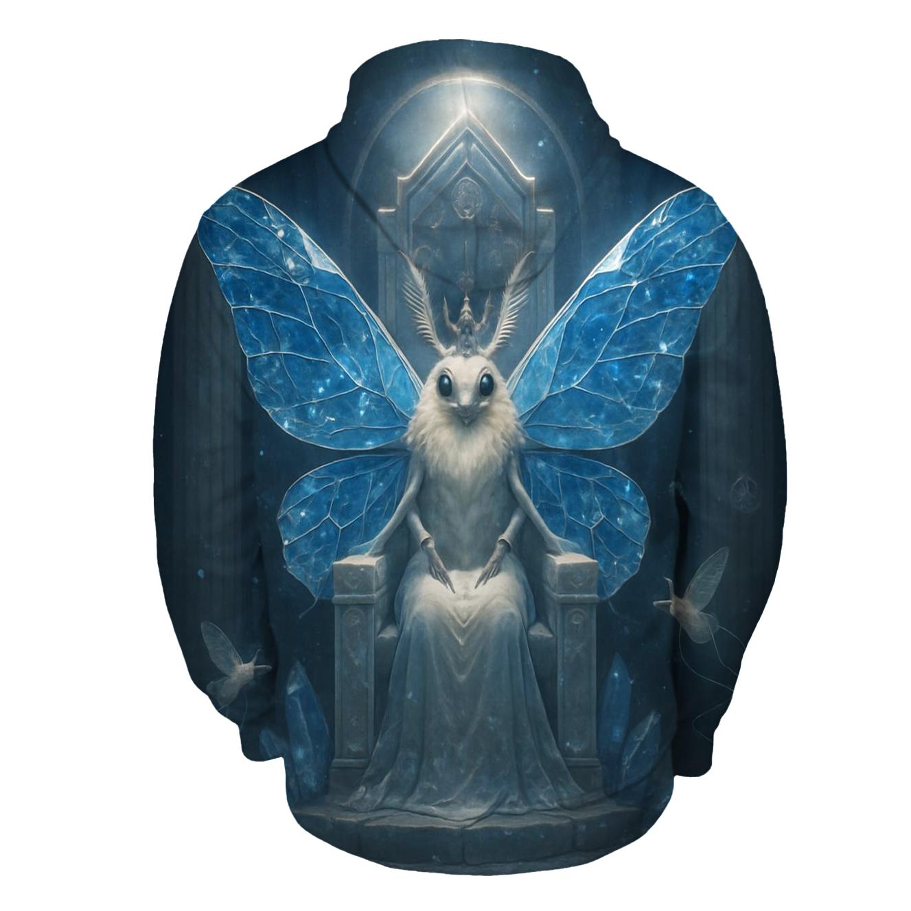 Random Sapphire Moth Queen graphic hoodies