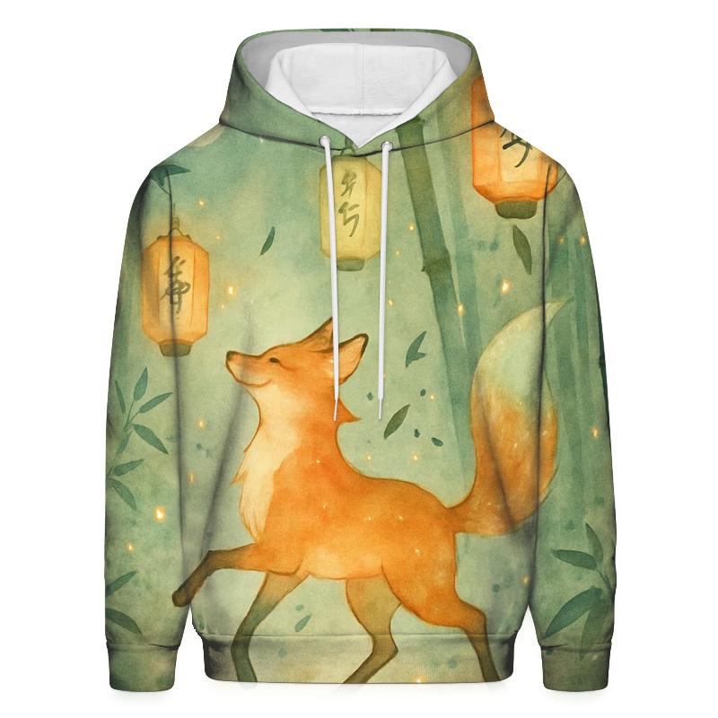 Random Lantern Foxglow designer hoodies