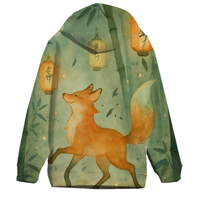 Random Lantern Foxglow designer hoodies