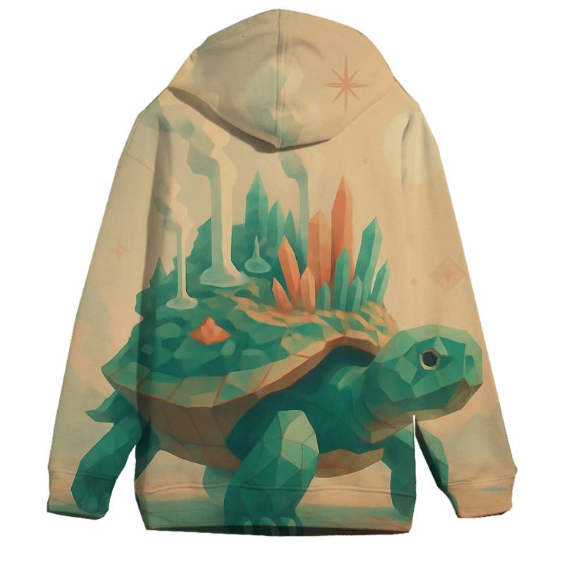Random Geo Turtle Island heavyweight hoodies