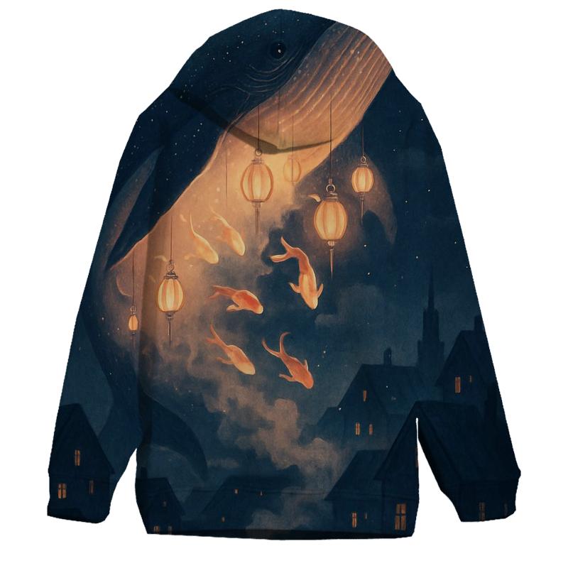 Random Lantern Whale Song hoodie designs