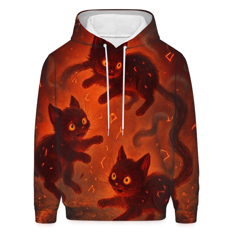Random Ember Fox Trio hoodies fashion