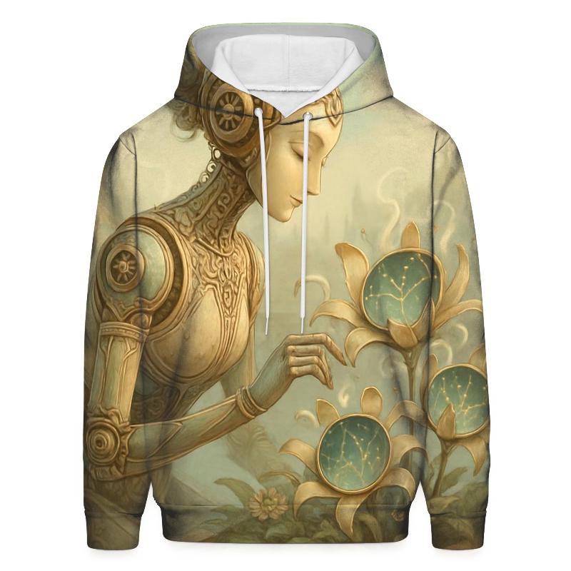 Random Clockwork Gardener printed hoodies