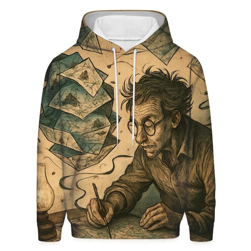 Random Paper Planet Cartographer hoodies fashion