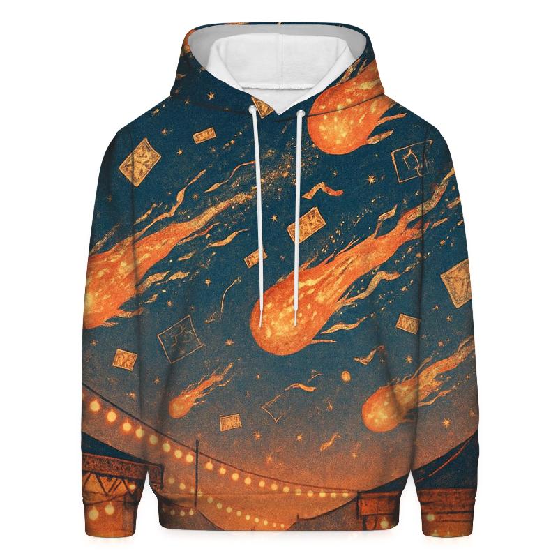 Random Meteor Kite Festival hoodies fashion