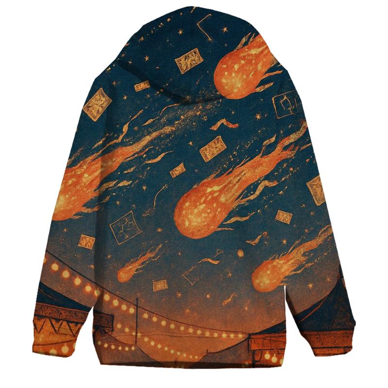 Random Meteor Kite Festival hoodies fashion