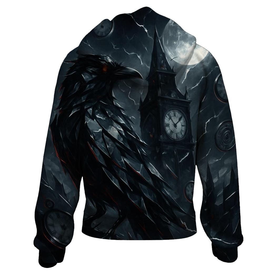 Random Mirror Raven designer hoodies
