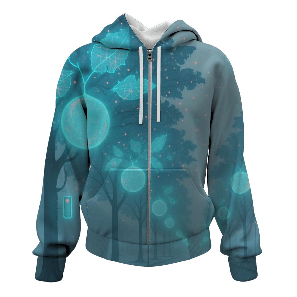 Random Holographic Orchard custom hoodies