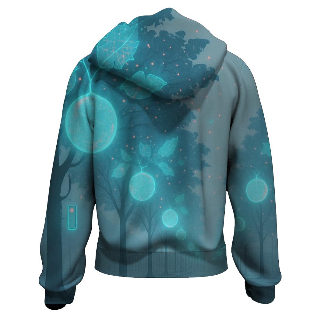 Random Holographic Orchard custom hoodies