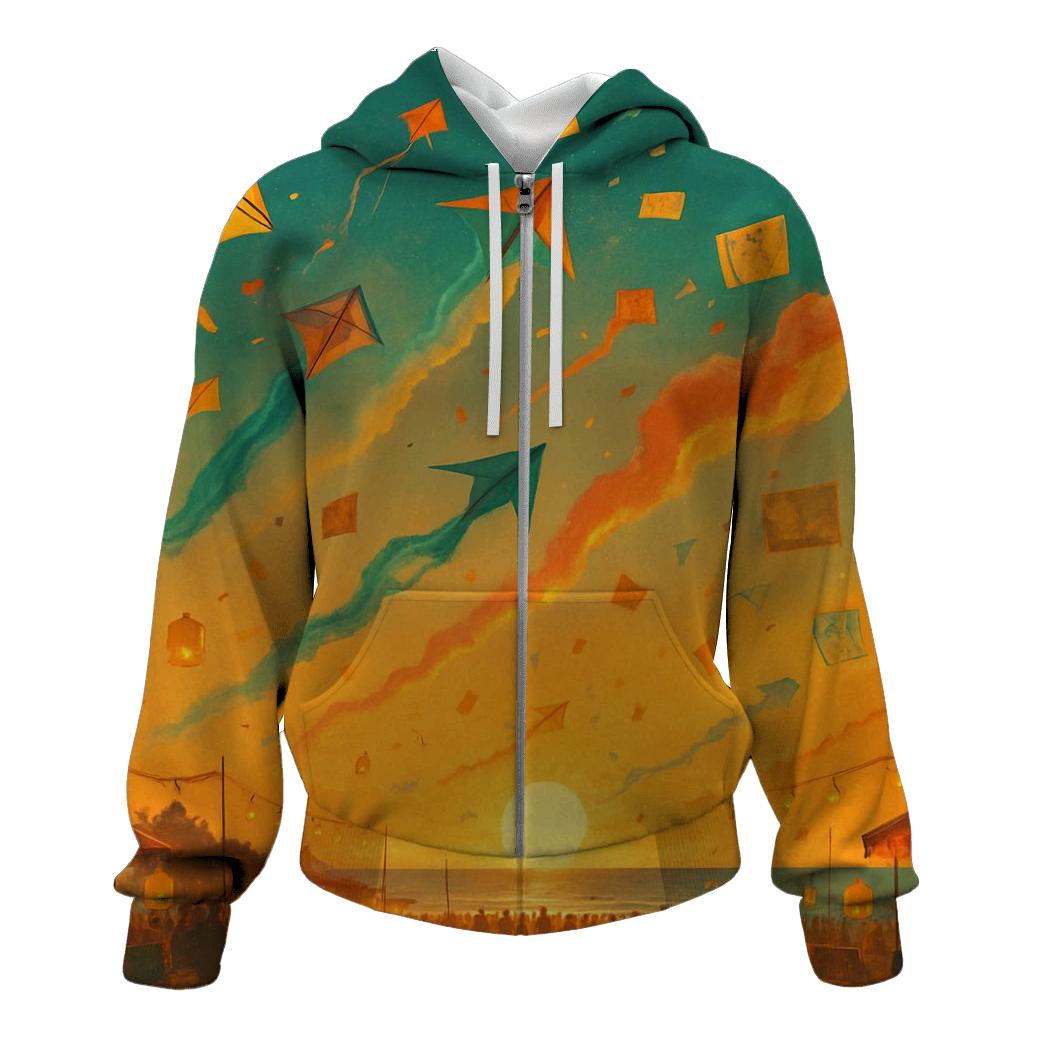 Random Comet Tail Kites hoodie designs