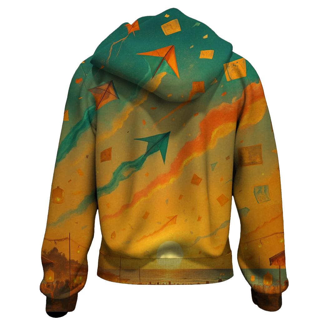 Random Comet Tail Kites hoodie designs