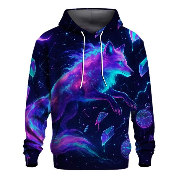 Random Nebula Fox graphic hoodies