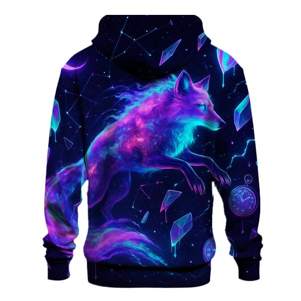 Random Nebula Fox graphic hoodies