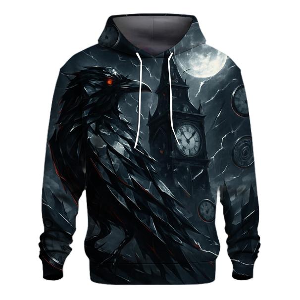 Random Mirror Raven pullover hoodies