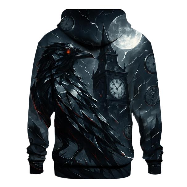 Random Mirror Raven pullover hoodies
