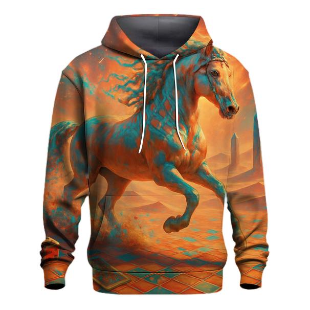 Random Kaleido Stallion zip-up hoodies