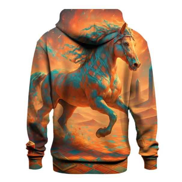 Random Kaleido Stallion zip-up hoodies